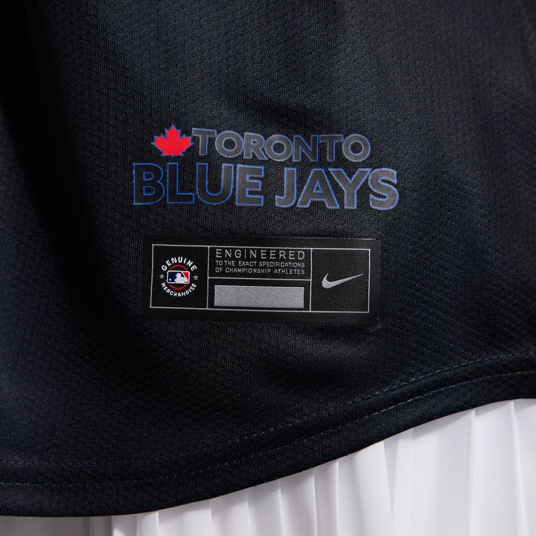 Vladimir Guerrero Jr. Toronto Blue Jays Nike Women's 2024 City Connect Limited Player Jersey - Navy | MLB Fan Gear