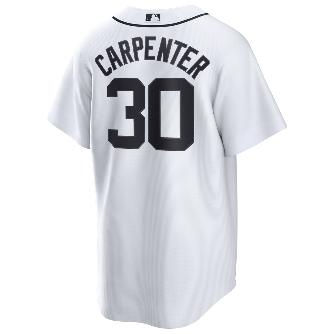 Kerry Carpenter Detroit Tigers Nike Home Replica Jersey - White | MLB Fan Gear