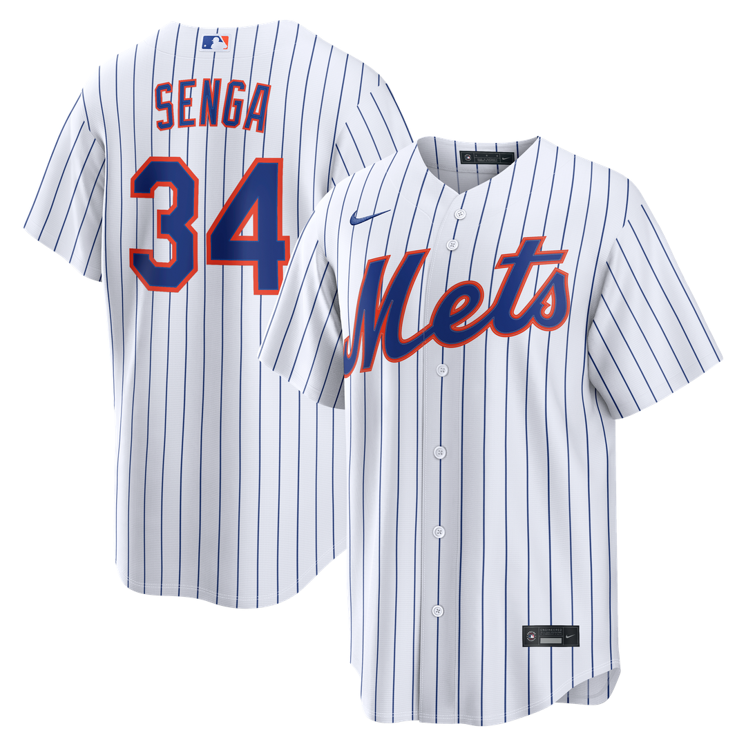 Kodai Senga New York Mets Nike Home Replica Jersey - White | MLB Fan Gear