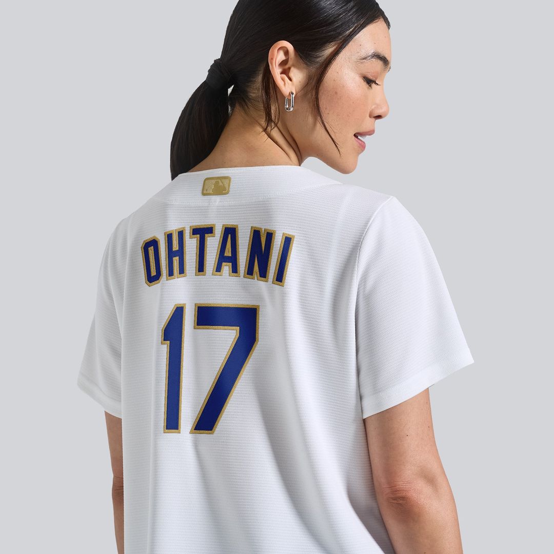 Shohei Ohtani Los Angeles Dodgers Nike Women's 2026 Gold Collection Stadium Jersey - White | MLB Fan Gear