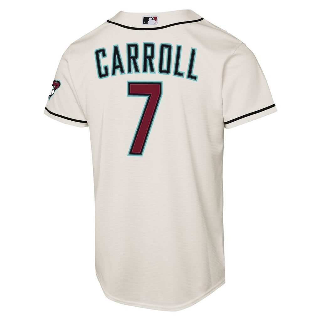 Corbin Carroll Arizona Diamondbacks Nike Youth Alternate Stadium Jersey - Black | MLB Fan Gear