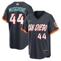 Joe Musgrove San Diego Padres Nike 2026 City Connect Stadium Jersey - Obsidian | MLB Fan Gear