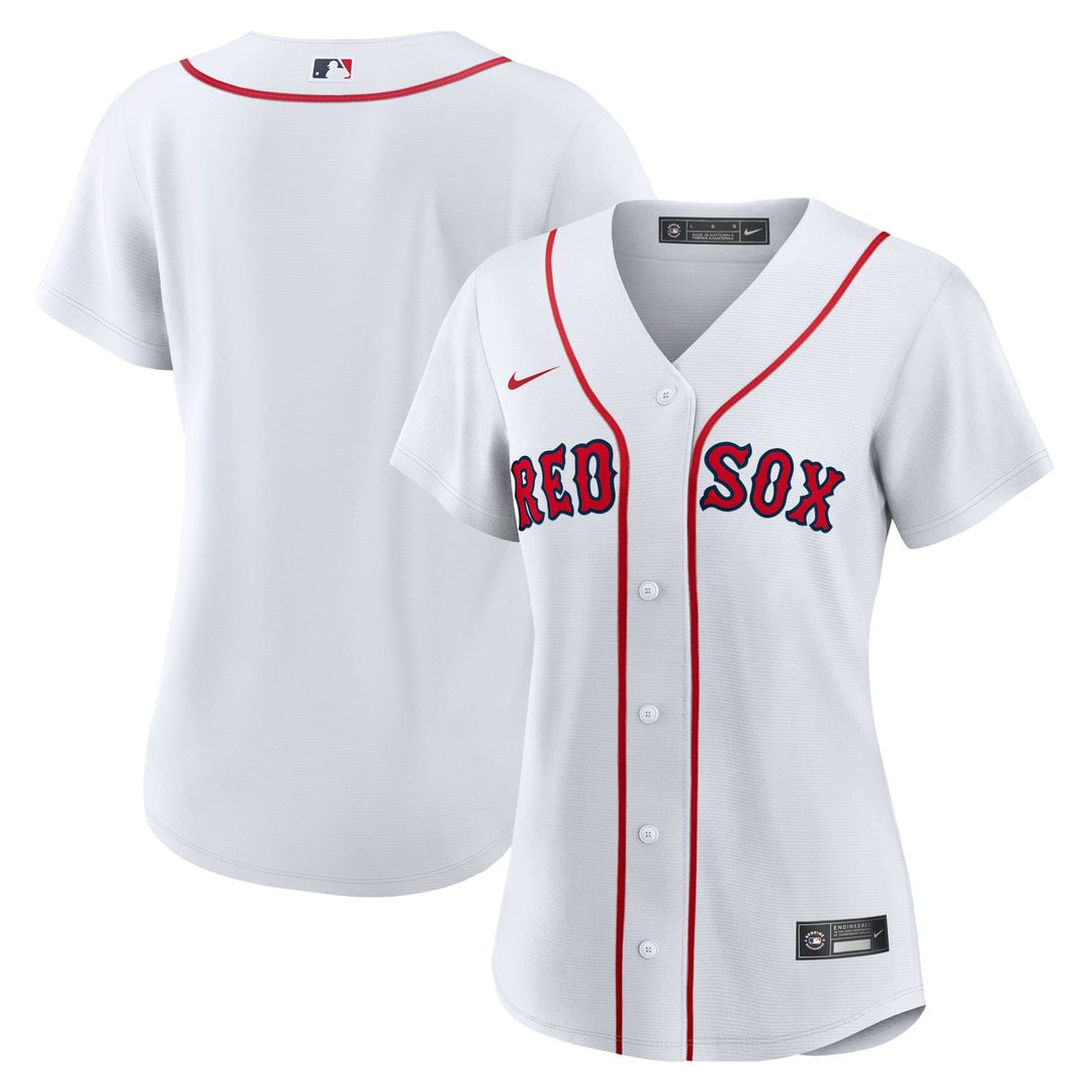 Boston Red Sox Nike Women's Home Replica Team Jersey - White | MLB Fan Gear