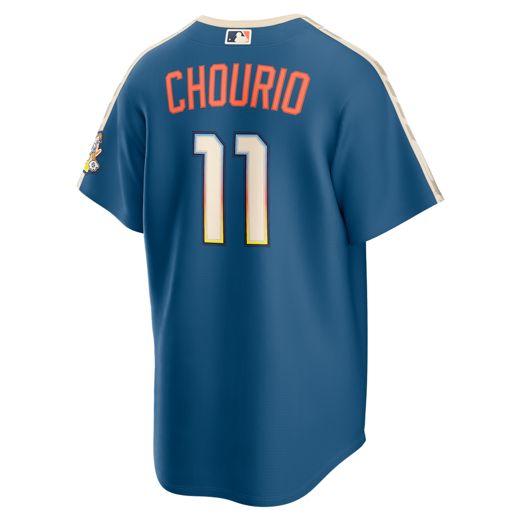 Jackson Chourio Milwaukee Brewers Nike 2026 City Connect Stadium Jersey - Mineral Blue | MLB Fan Gear