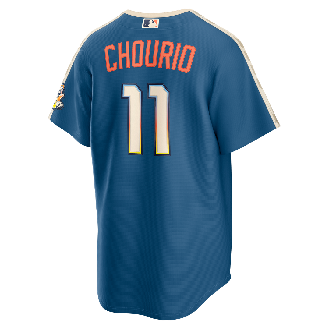 Jackson Chourio Milwaukee Brewers Nike 2026 City Connect Stadium Jersey - Mineral Blue | MLB Fan Gear