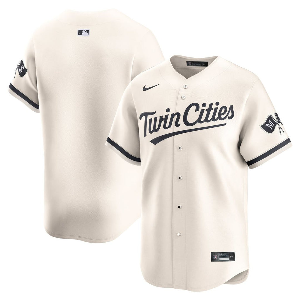 Minnesota Twins Nike Alternate Limited Jersey - Cream | MLB Fan Gear