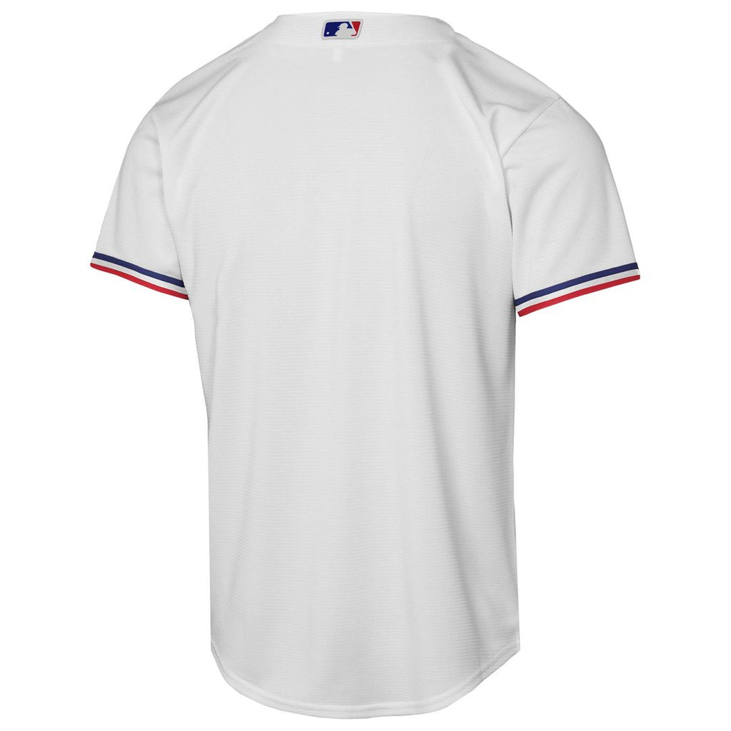 Texas Rangers Nike Youth Home Replica Jersey - White | MLB Fan Gear