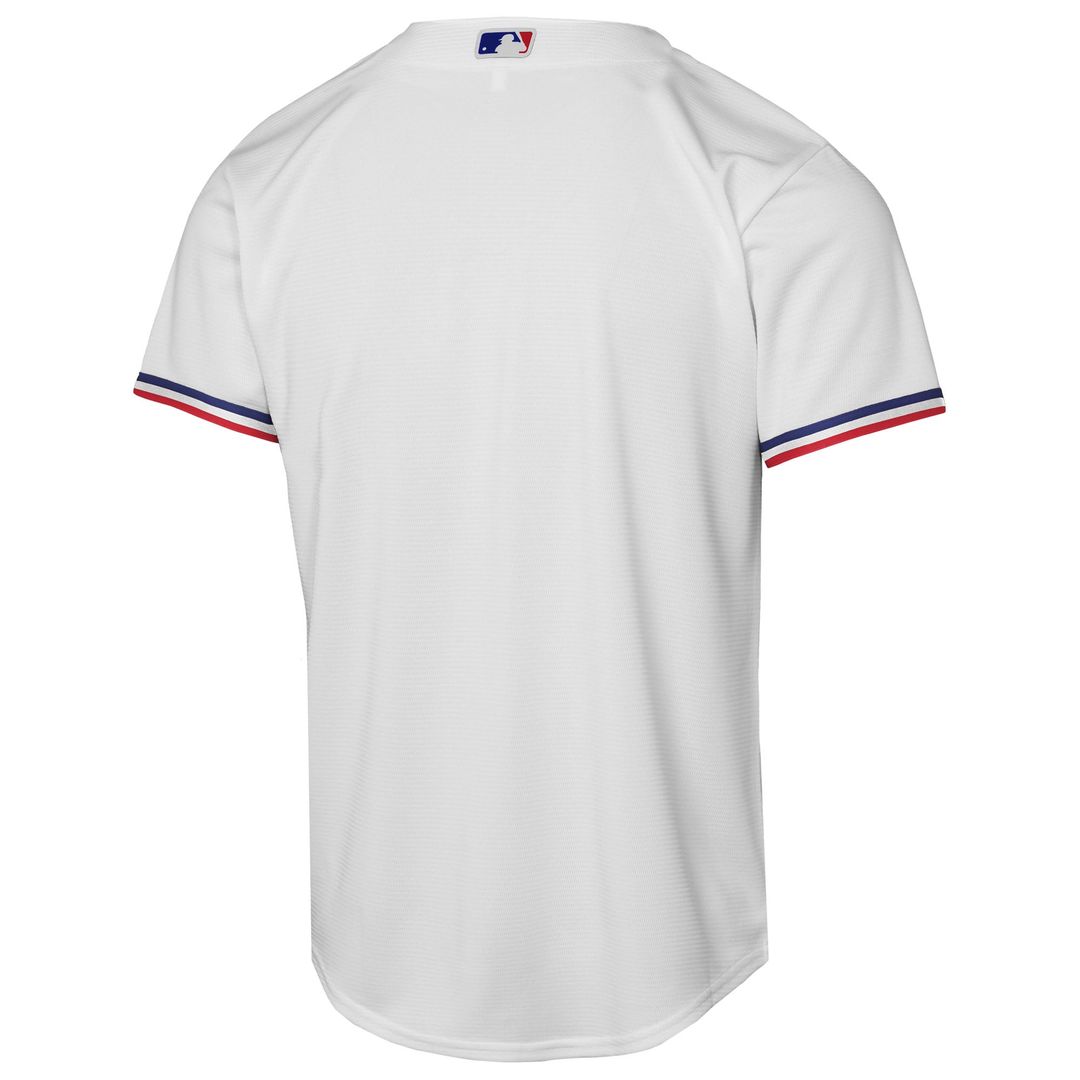 Texas Rangers Nike Youth Home Replica Jersey - White | MLB Fan Gear