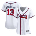 Ronald Acuna Atlanta Braves Nike Women's Home Limited Player Jersey - White | MLB Fan Gear