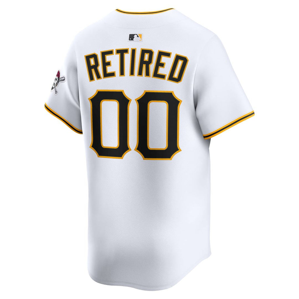 Pittsburgh Pirates Nike Home Limited Pick-A-Player Retired Roster Jersey - White | MLB Fan Gear