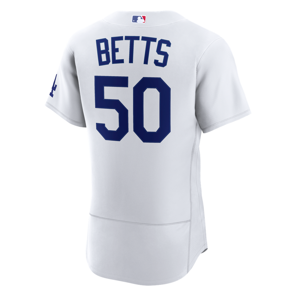 Mookie Betts Los Angeles Dodgers Nike Home Authentic Jersey - White | MLB Fan Gear