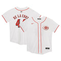 Elly De La Cruz Cincinnati Reds Nike Preschool Home Game Jersey - White | MLB Fan Gear