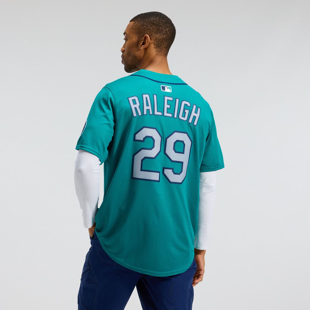 Cal Raleigh Seattle Mariners Nike Alternate Limited Jersey - Teal | MLB Fan Gear