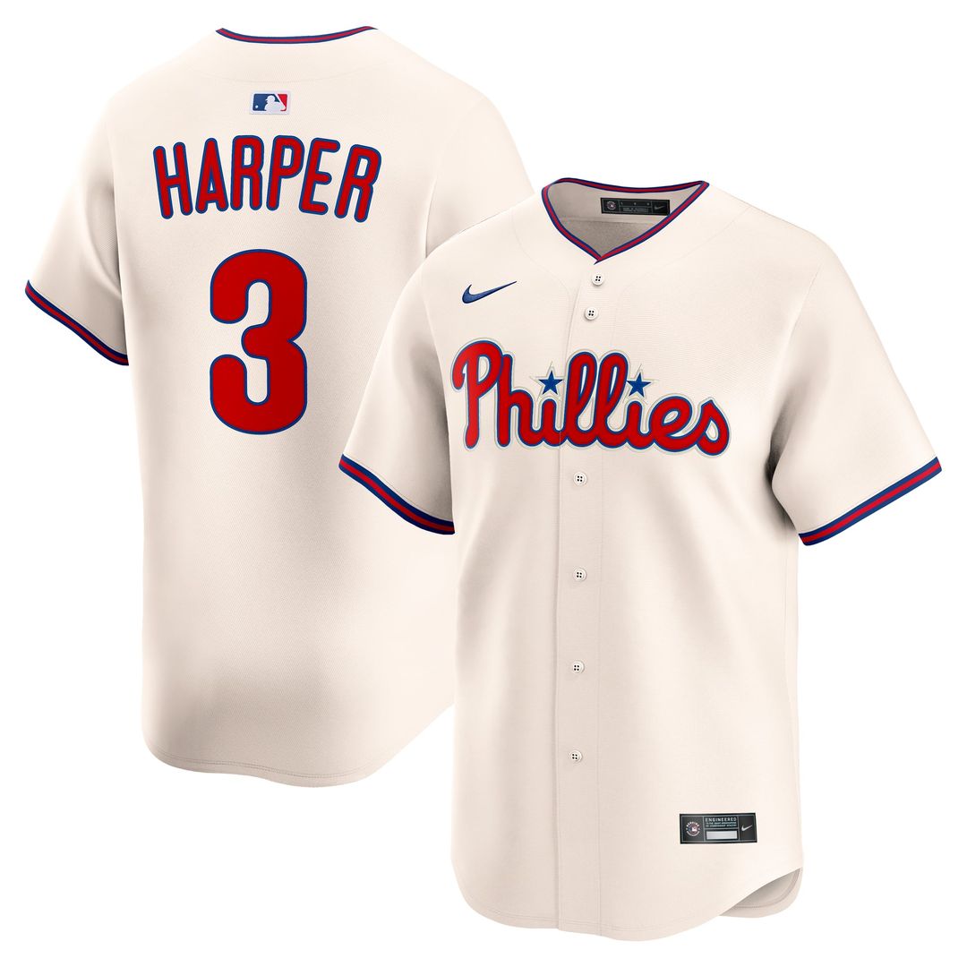 Bryce Harper Philadelphia Phillies Nike Alternate Limited Player Jersey - Light Blue | MLB Fan Gear