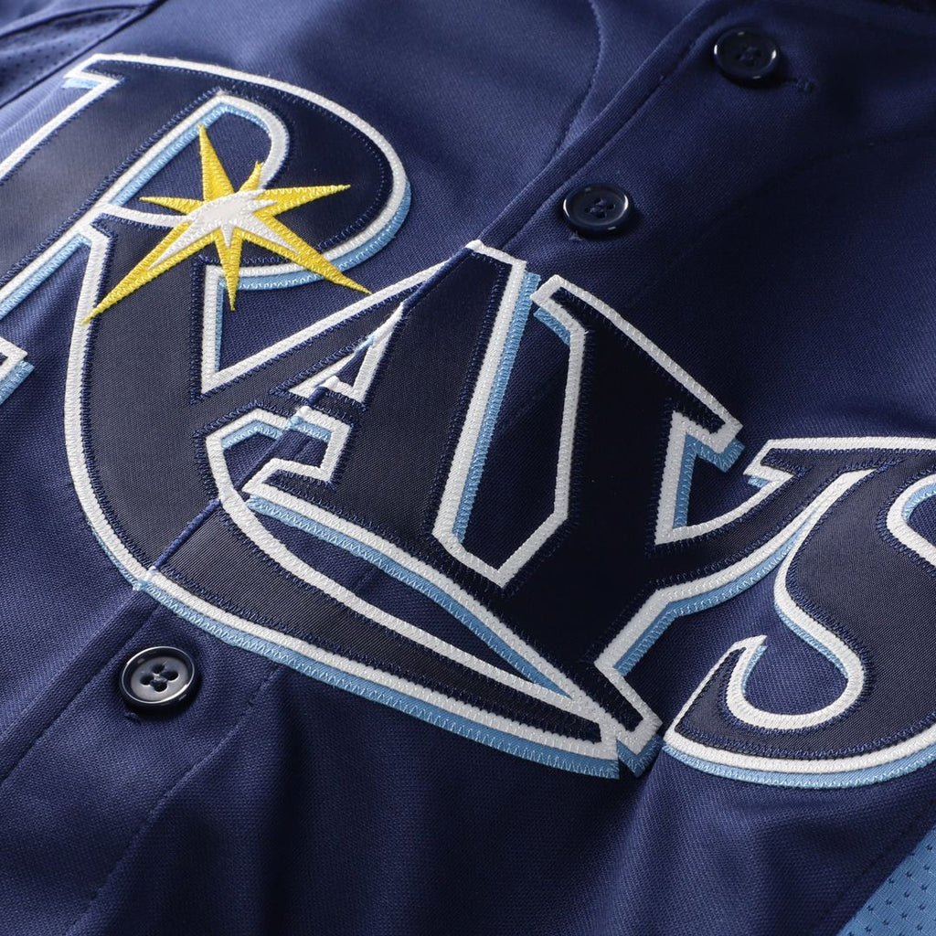David Price Tampa Bay Rays Mitchell & Ness Authentic Batting Practice Jersey - Blue | MLB Fan Gear
