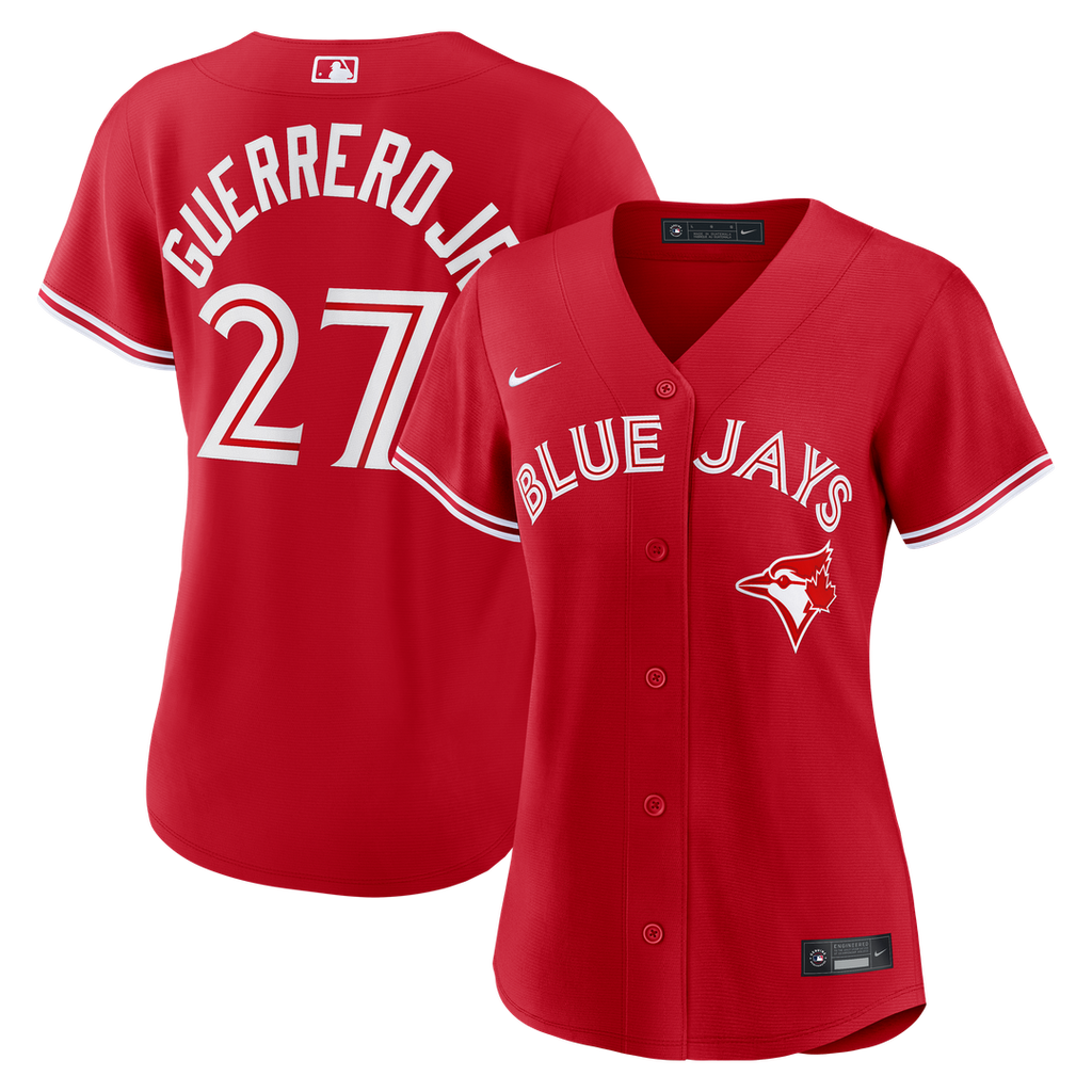 Vladimir Guerrero Jr. Toronto Blue Jays Nike Women's Canada Day Replica Jersey - Red | MLB Fan Gear