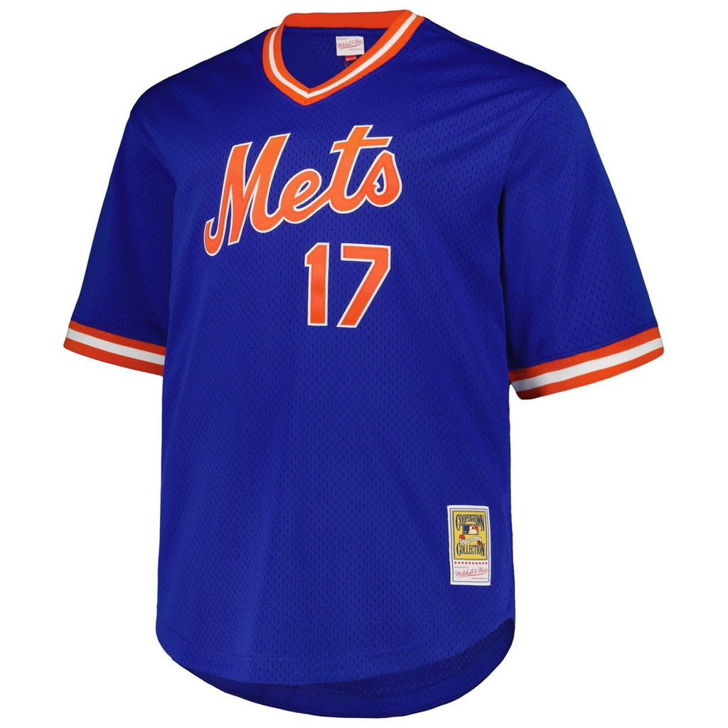 Keith Hernandez New York Mets Mitchell & Ness 1986 Cooperstown Collection Mesh Pullover Jersey - Royal | MLB Fan Gear