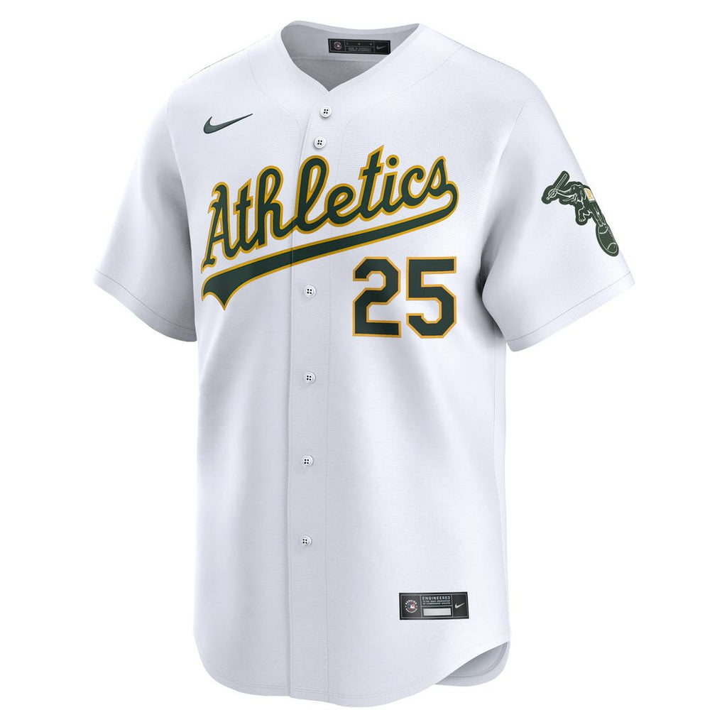 Brent Rooker Athletics Nike Home Limited Player Jersey - White | MLB Fan Gear