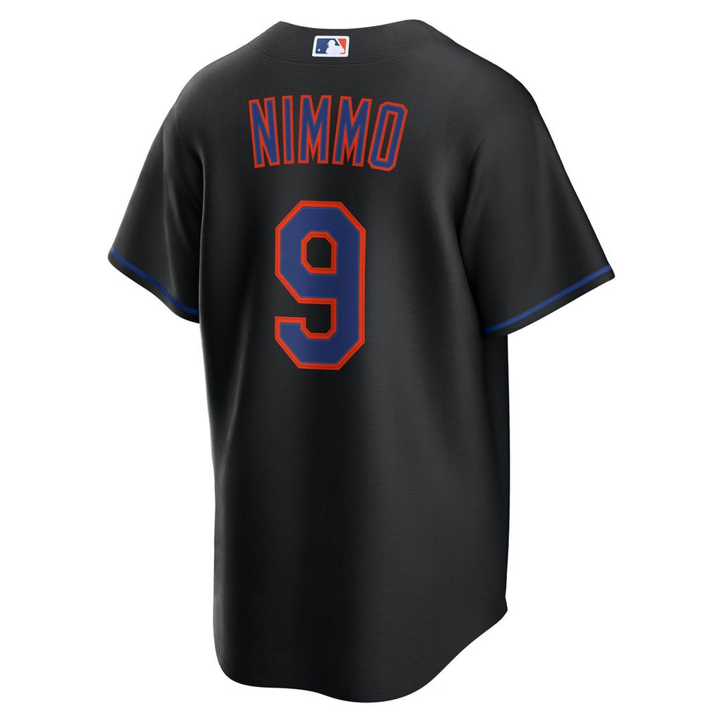 Brandon Nimmo New York Mets Nike Alternate Replica Jersey - Black | MLB Fan Gear