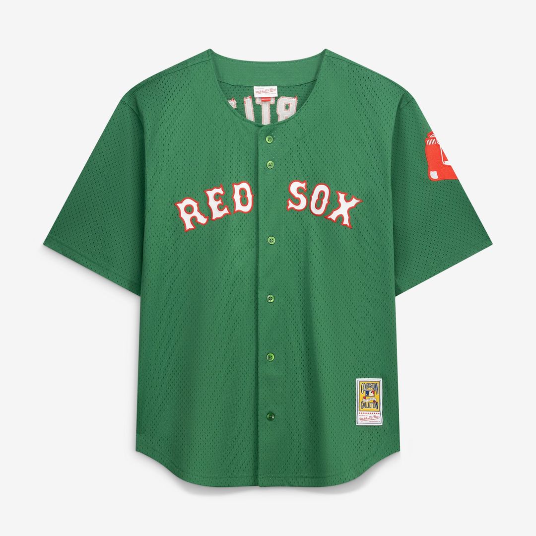David Ortiz Boston Red Sox Mitchell & Ness Big & Tall Cooperstown Mesh Batting Practice Jersey - Red | MLB Fan Gear
