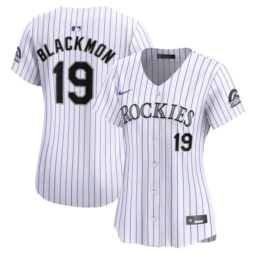 Charlie Blackmon Colorado Rockies Nike Women's Home Limited Player Jersey - White | MLB Fan Gear