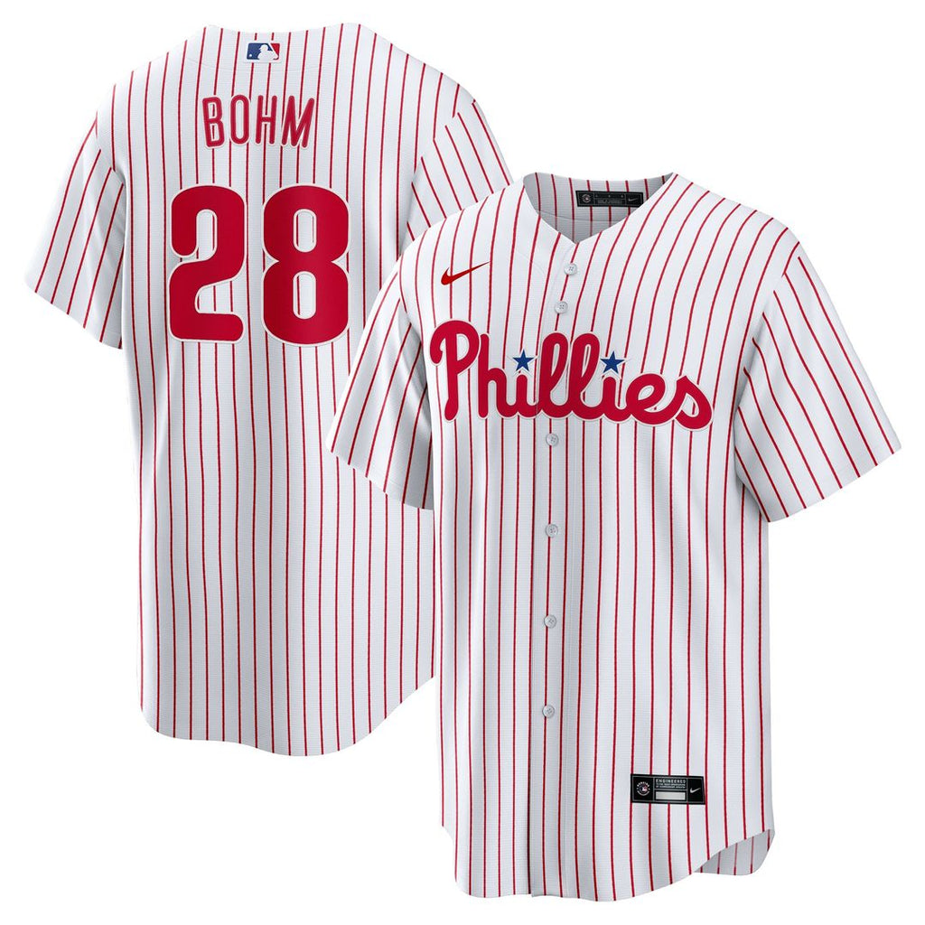 Alec Bohm Philadelphia Phillies Nike Home Replica Jersey - White | MLB Fan Gear