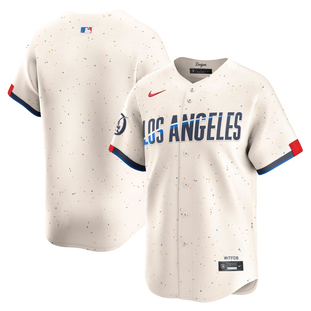 Los Angeles Dodgers Nike City Connect Limited Jersey - Cream | MLB Fan Gear