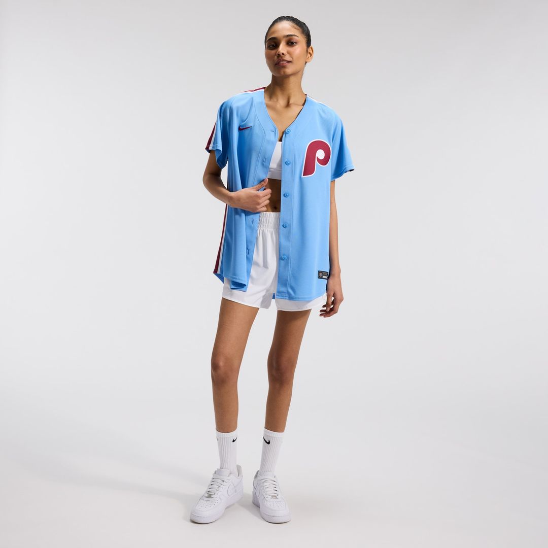 Philadelphia Phillies Nike Women's Alternate Limited Jersey - Light Blue | MLB Fan Gear