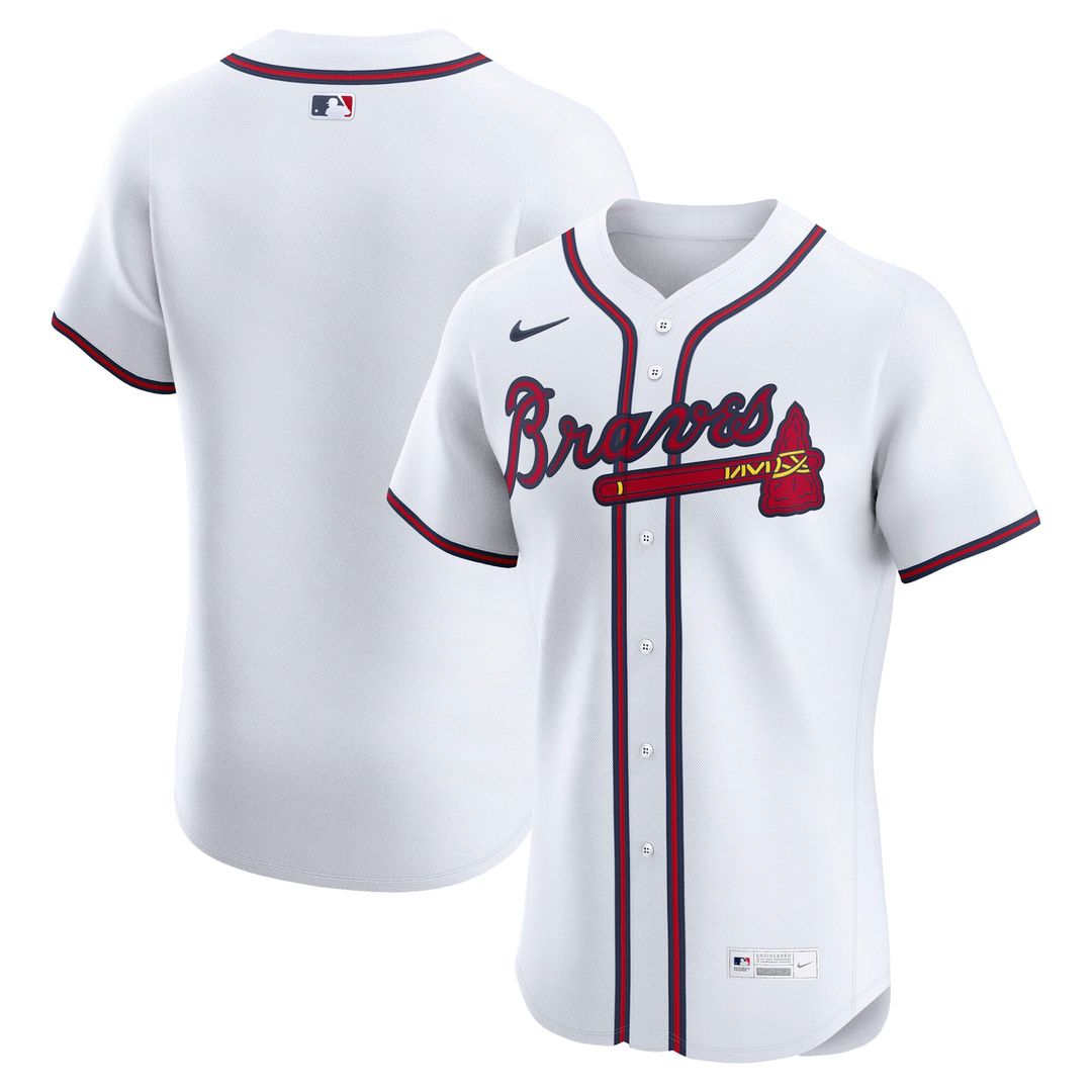 Atlanta Braves Nike Alternate Elite Jersey - Navy | MLB Fan Gear