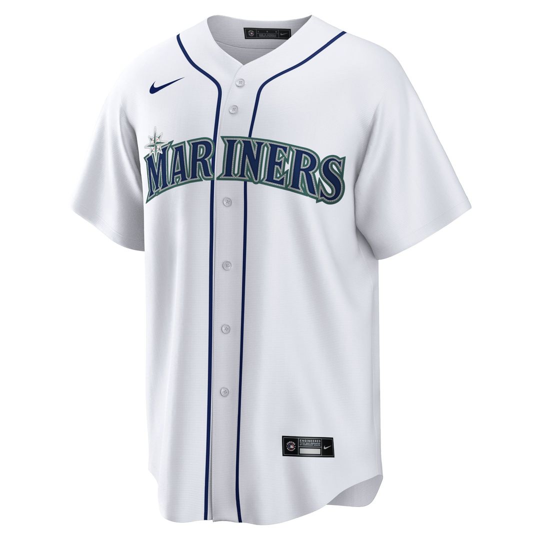 JP Crawford Seattle Mariners Nike Home Replica Jersey - White | MLB Fan Gear