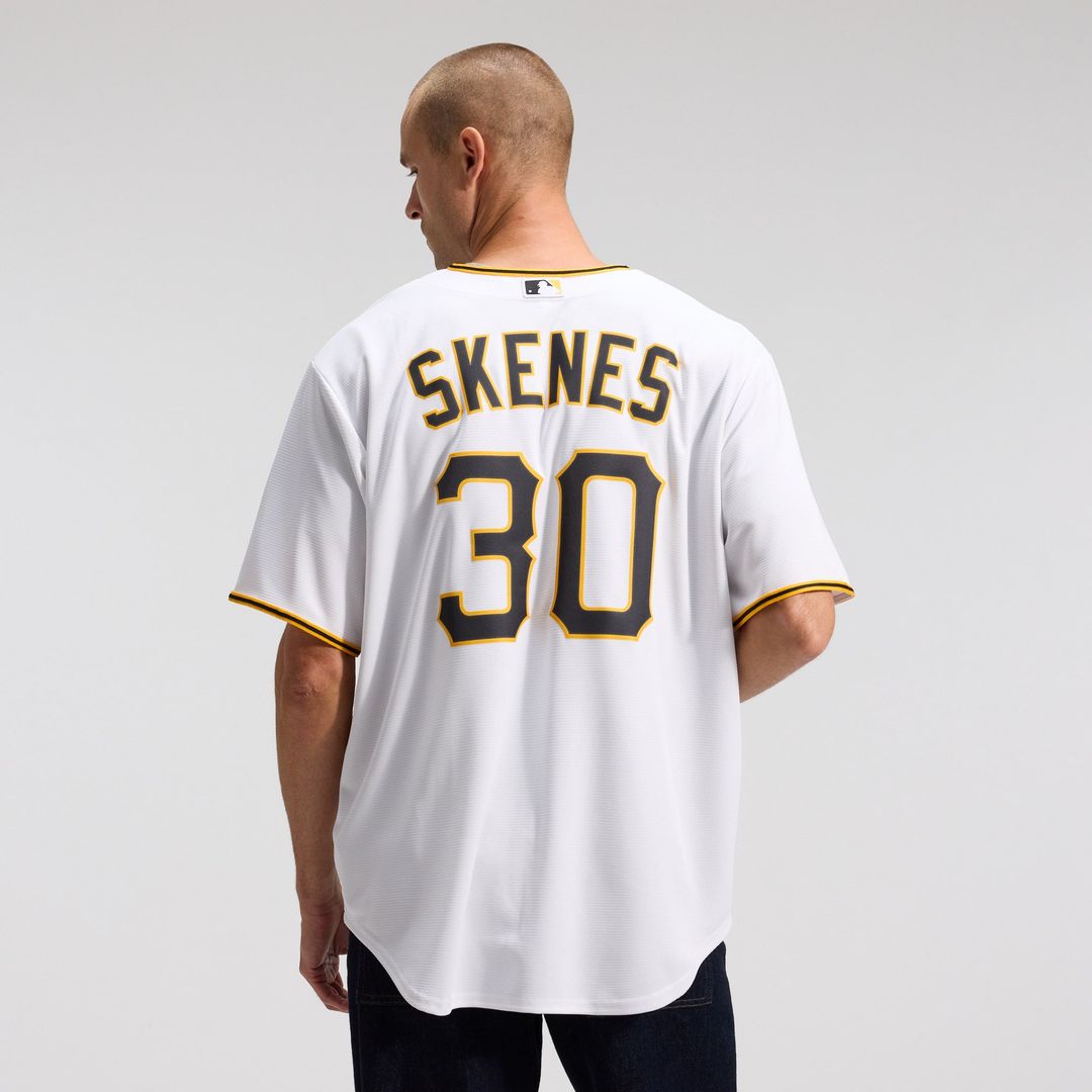 Paul Skenes Pittsburgh Pirates Nike Home Replica Player Jersey - White | MLB Fan Gear
