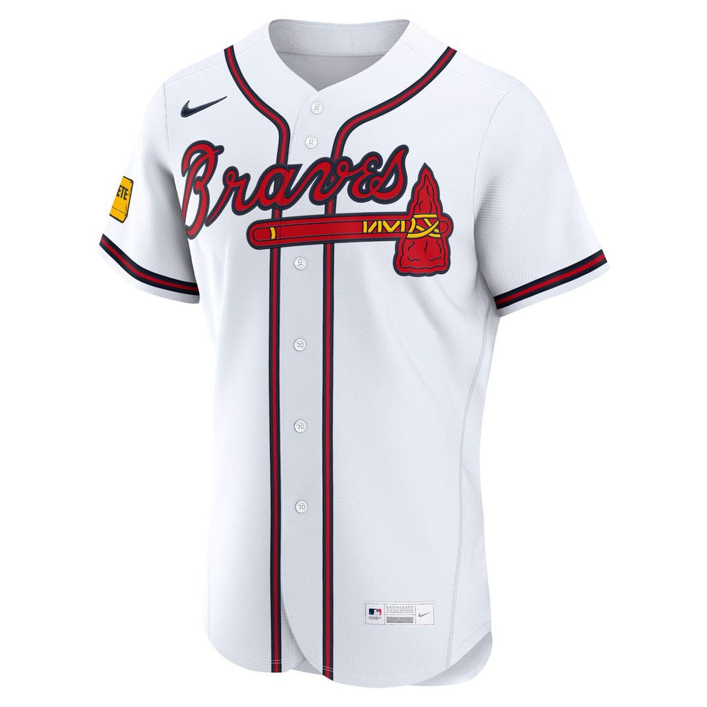 Atlanta Braves Nike Home Authentic Jersey - White | MLB Fan Gear