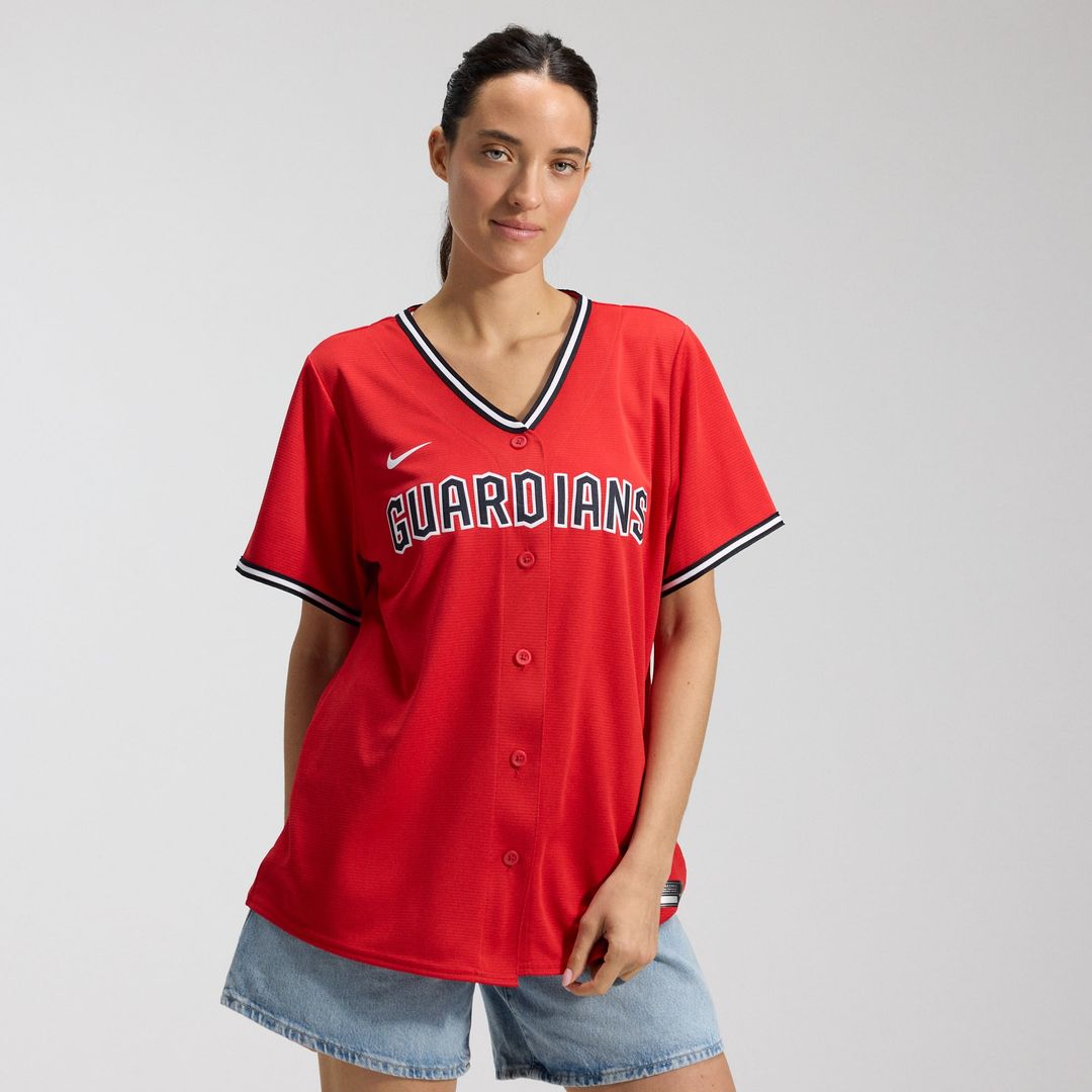 Cleveland Guardians Nike Women's Alternate 2 Replica Jersey - Red | MLB Fan Gear