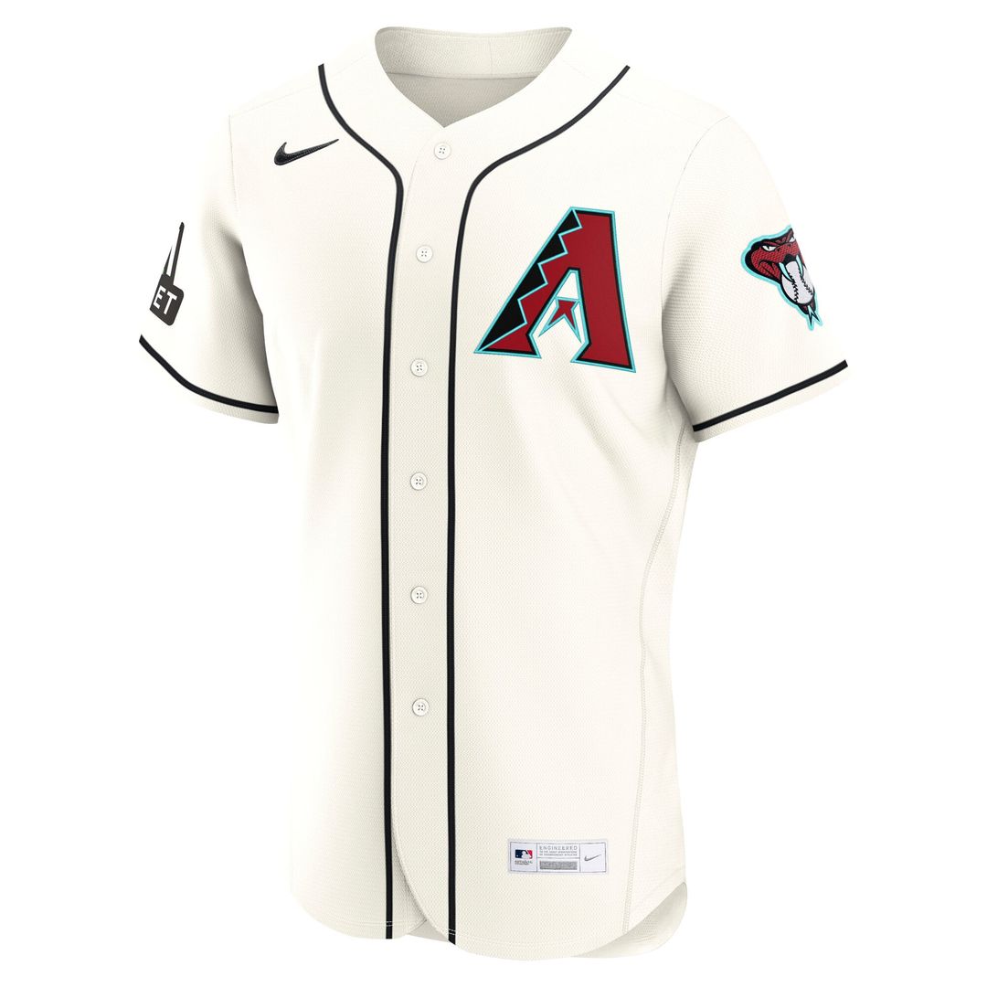 Arizona Diamondbacks Nike Alternate 2 Authentic Jersey - Crimson | MLB Fan Gear