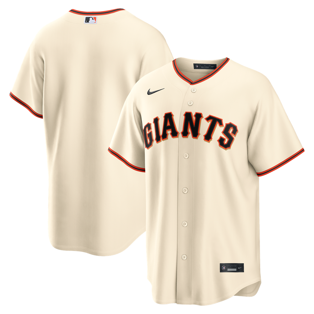 San Francisco Giants Nike Home Replica Jersey - Cream | MLB Fan Gear