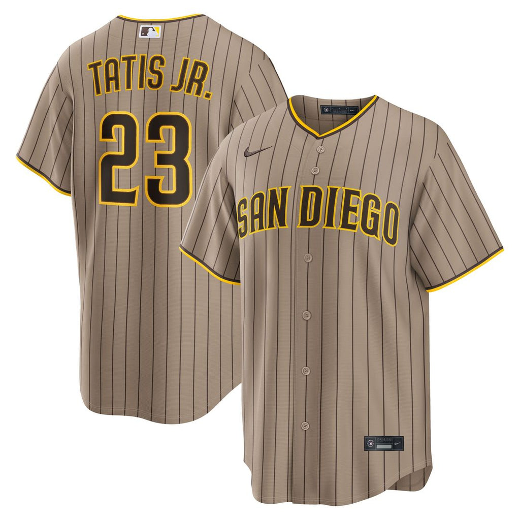 Fernando Tatis Jr. San Diego Padres Nike Alternate Replica Jersey - Sand | MLB Fan Gear