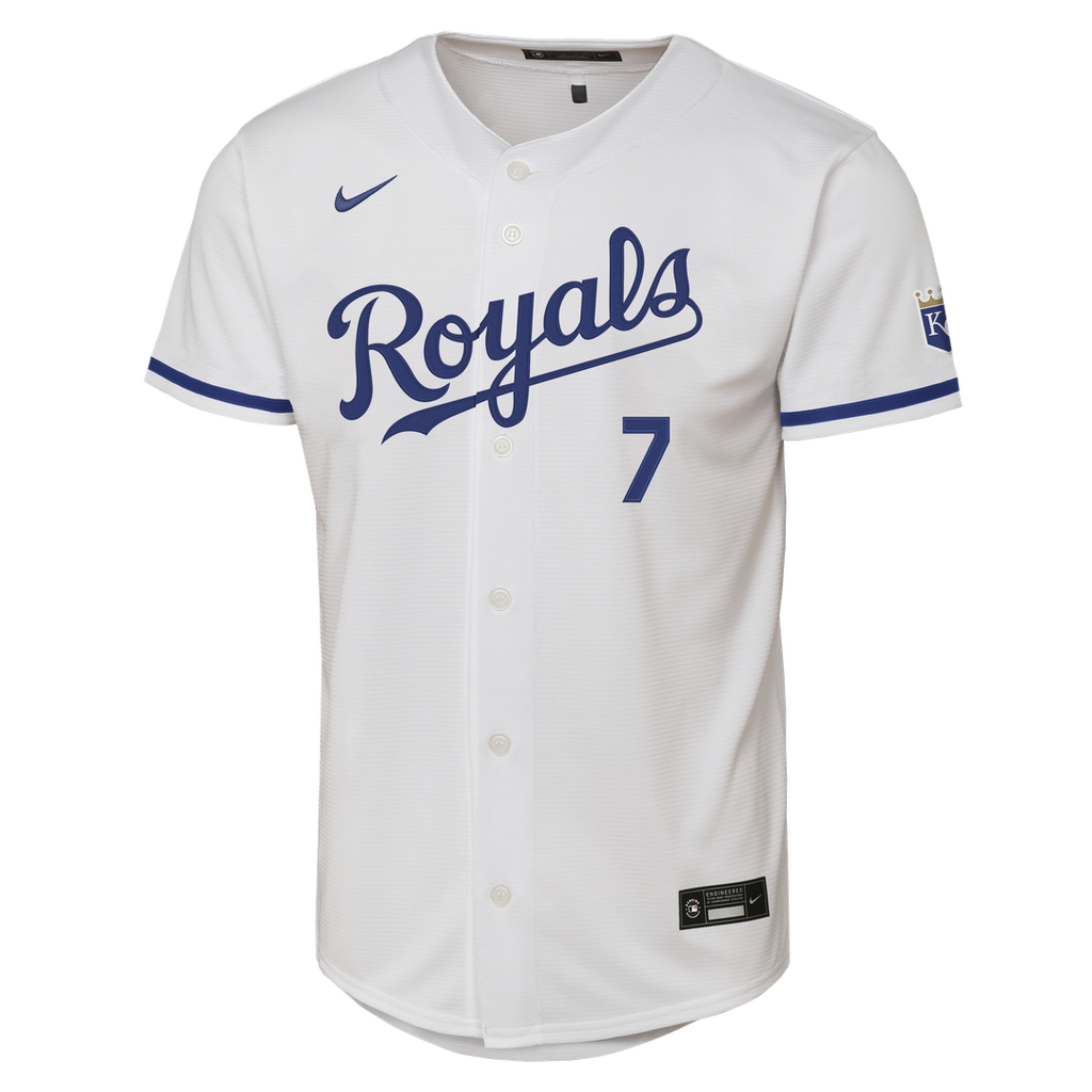 Bobby Witt Jr. Kansas City Royals Nike Youth Home Stadium Jersey - White | MLB Fan Gear