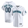 Seattle Mariners Nike Home Limited Custom Jersey - White | MLB Fan Gear