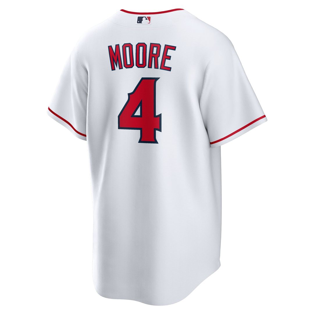 Christian Moore Los Angeles Angels Nike Home Replica Jersey - White | MLB Fan Gear