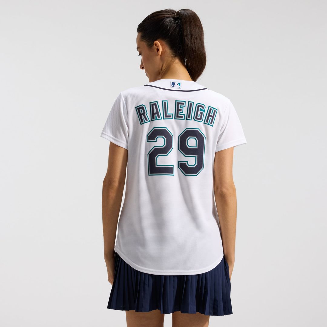 Cal Raleigh Seattle Mariners Nike Women's Home Replica Jersey - White | MLB Fan Gear