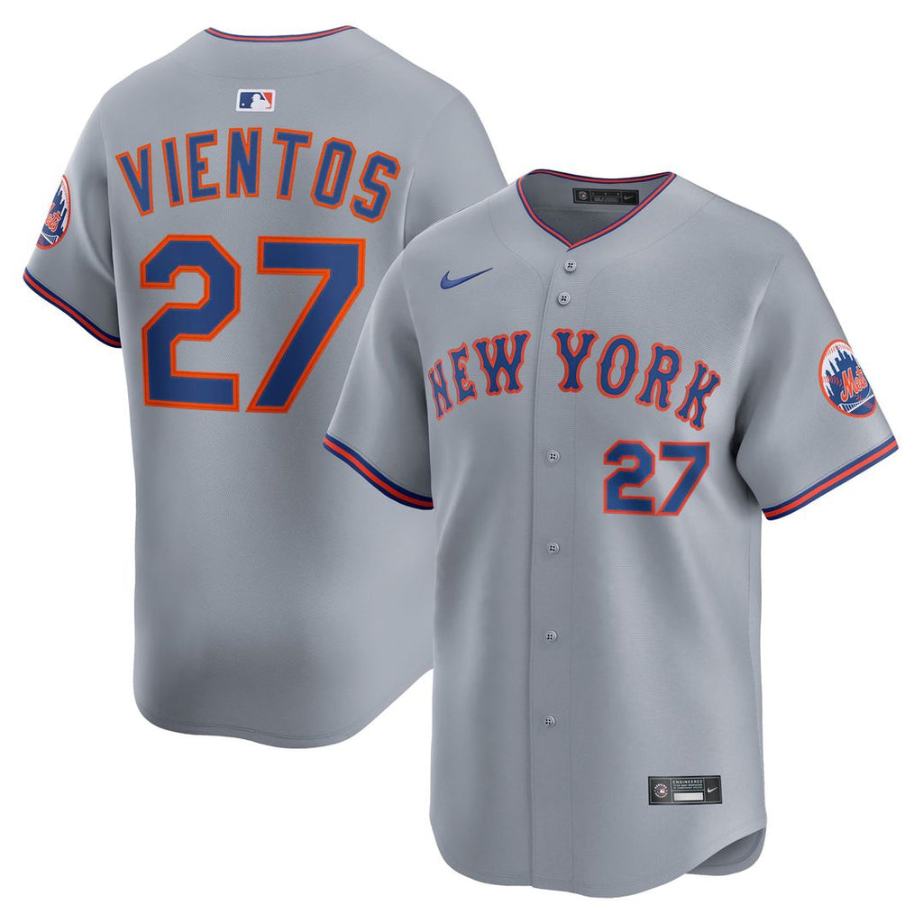 Mark Vientos New York Mets Nike All-Star Limited Jersey - Gray | MLB Fan Gear