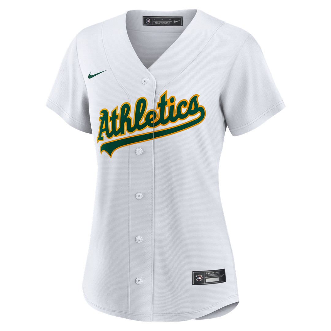 Jeff McNeil Athletics Nike Women's Home Replica Jersey - White | MLB Fan Gear