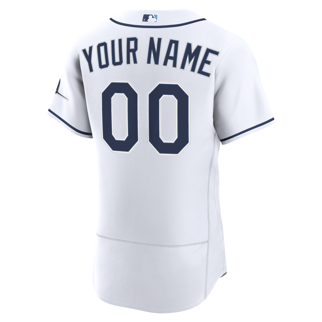 Tampa Bay Rays Nike Home Authentic Custom Jersey - White | MLB Fan Gear