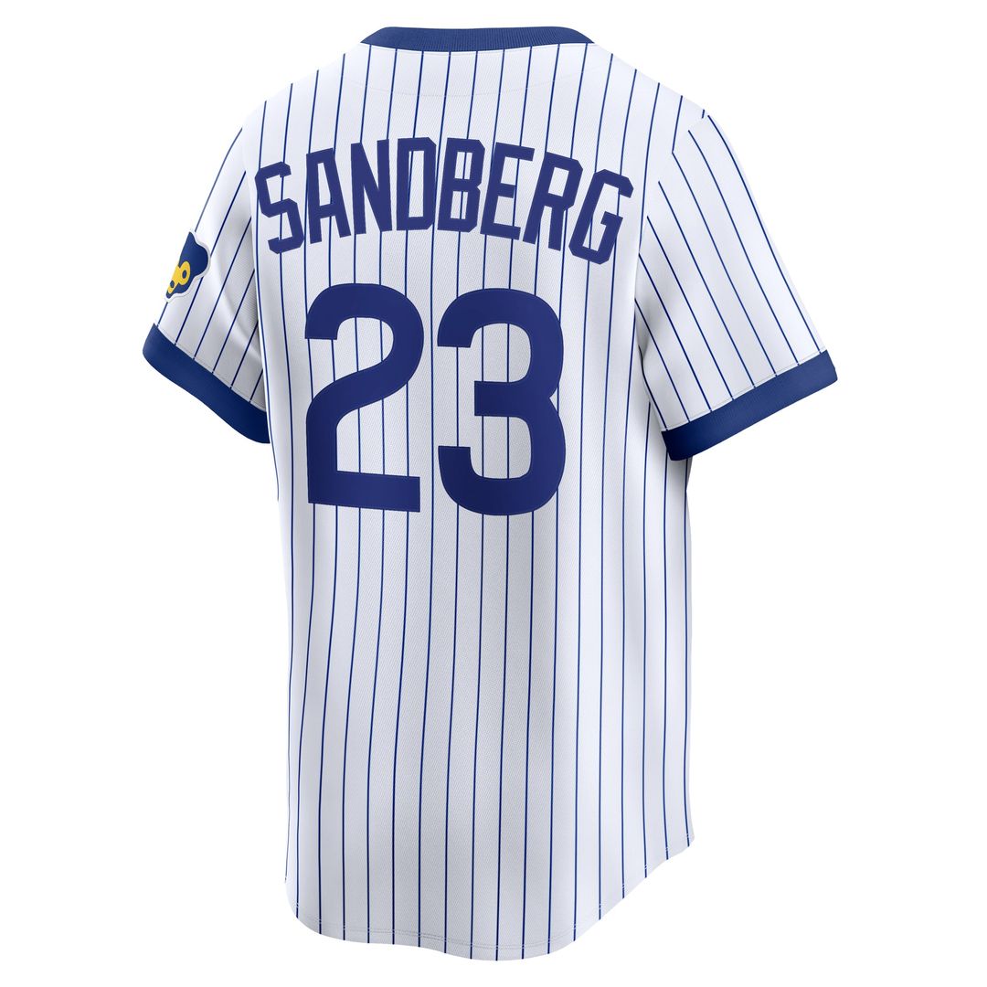Ryne Sandberg Chicago Cubs Nike Throwback Cooperstown Collection Limited Jersey - Royal | MLB Fan Gear