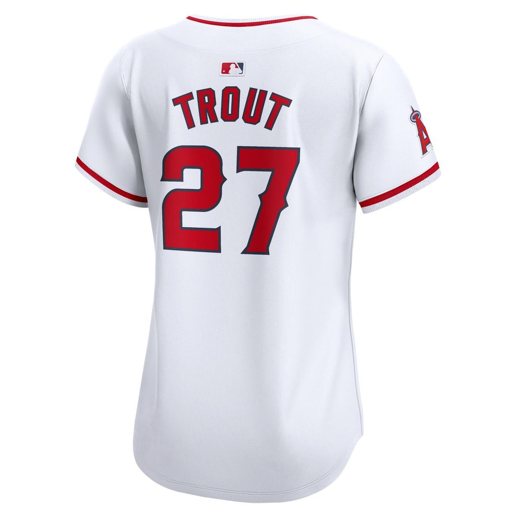 Mike Trout Los Angeles Angels Nike Women's Home Limited Player Jersey - White | MLB Fan Gear