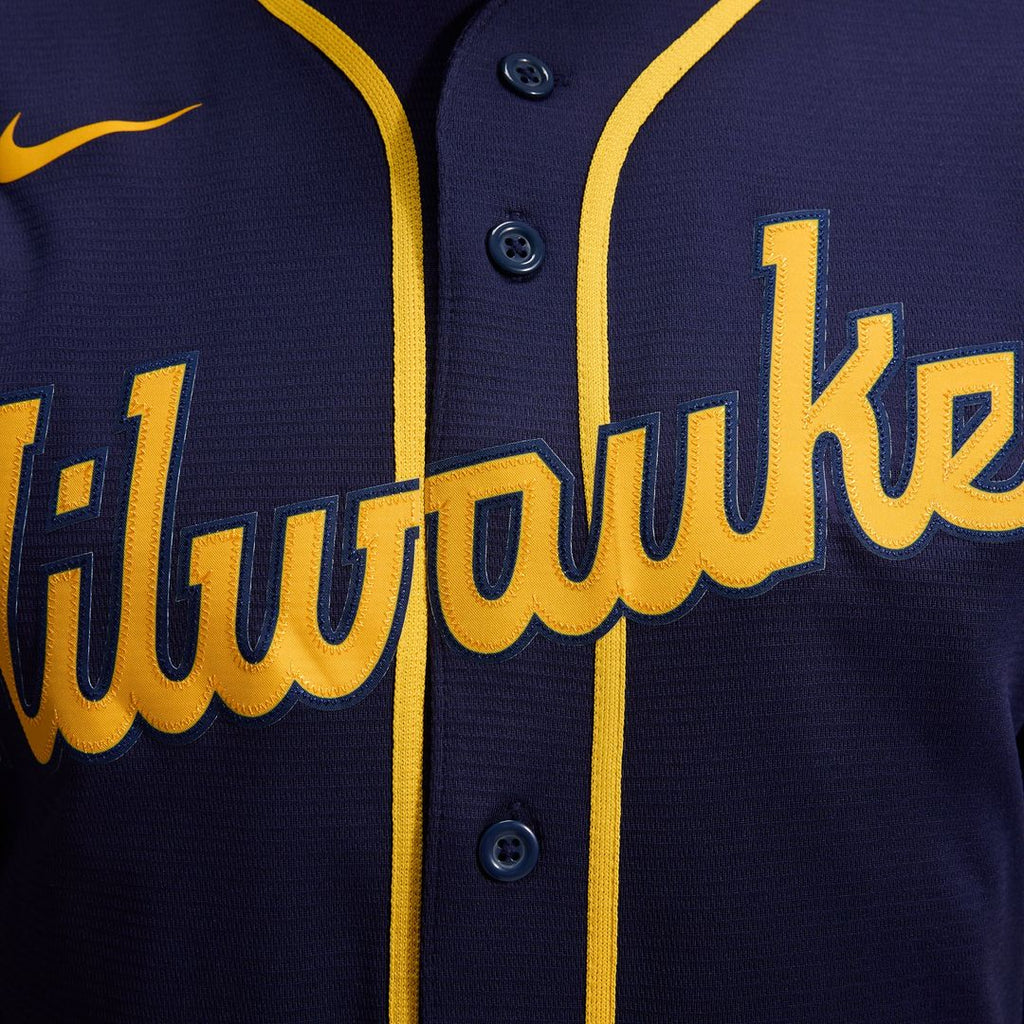 Milwaukee Brewers Nike Home Replica Team Jersey - Cream | MLB Fan Gear