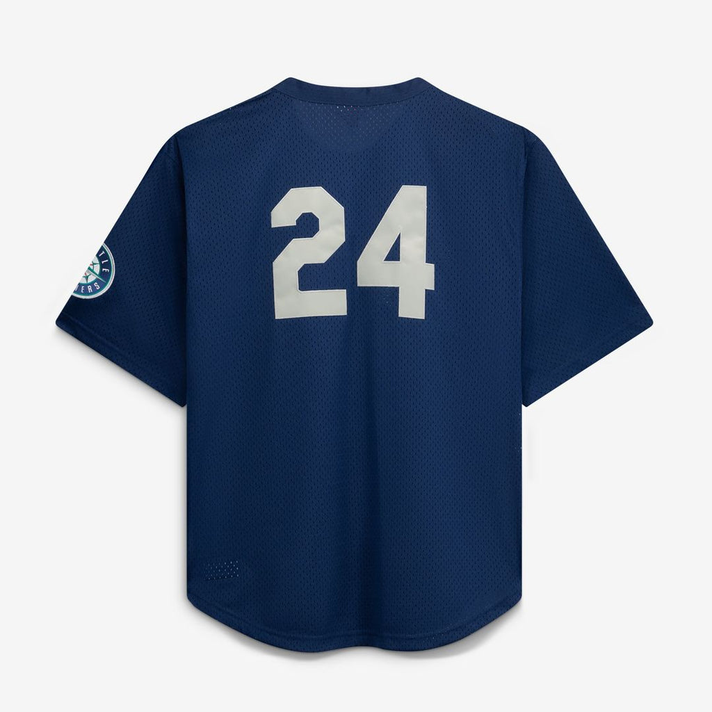 Ken Griffey Jr. Seattle Mariners Mitchell & Ness Big & Tall Cooperstown Collection Mesh Batting Practice Jersey - Royal | MLB Fan Gear
