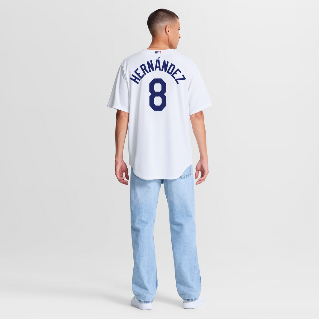 Enrique Hernández Los Angeles Dodgers Nike Home Replica Jersey - White | MLB Fan Gear