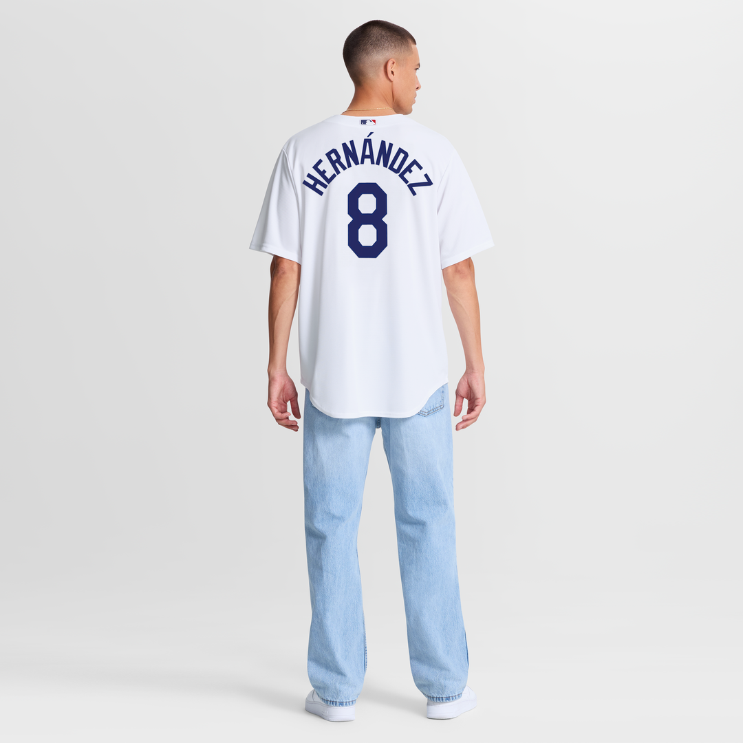 Enrique Hernández Los Angeles Dodgers Nike Home Replica Jersey - White | MLB Fan Gear