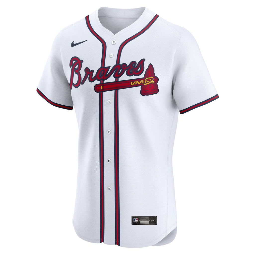 Ronald Acuña Jr. Atlanta Braves Nike Home Elite Jersey - White | MLB Fan Gear